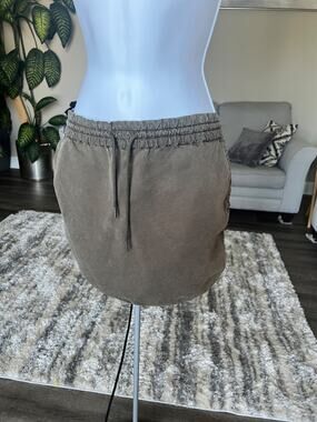 Community Skirt Womens XS Mini‎ Elastic Waist Casual Drawstring #738